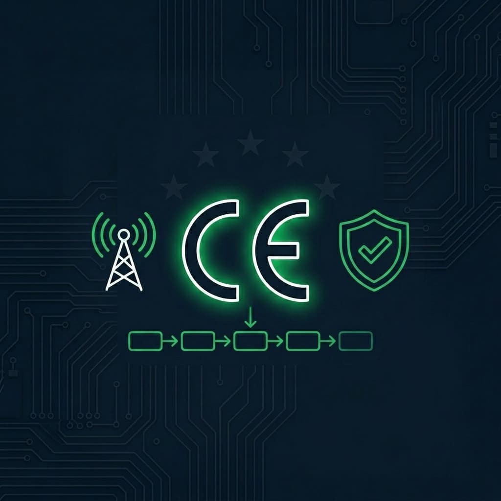 CE Marking for Connected Devices: A Practical Step-by-Step Guide to CRA and RED Compliance